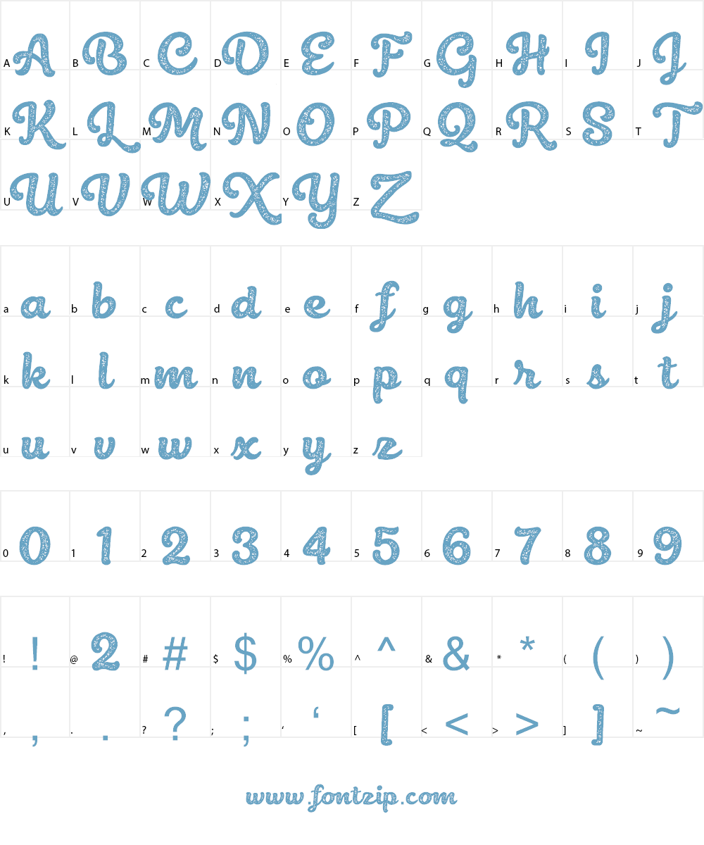 Belmonte Font Character